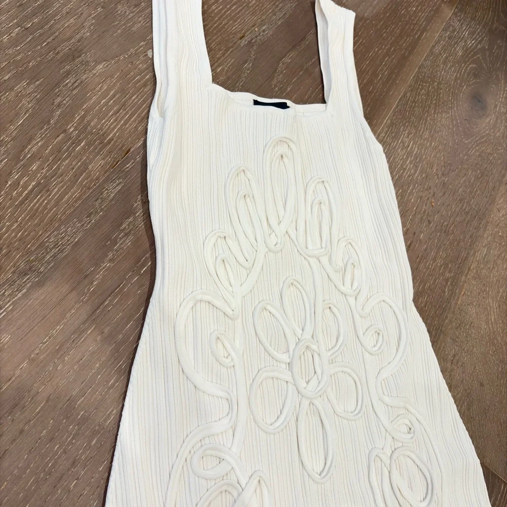 MAJORELLE Mini dress in Ivory - Picture 2 of 6